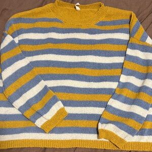 Wishlist Mustard Knit Sweater